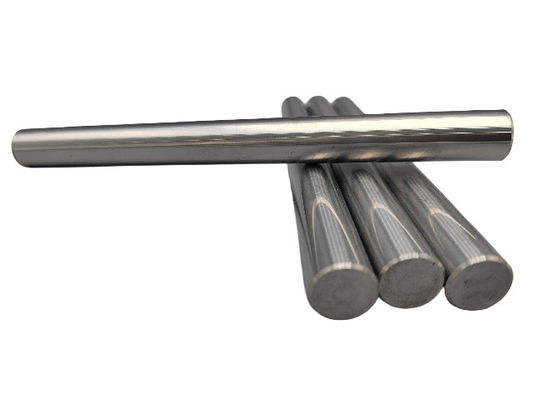 Barres de carbure de tungstène métallique d'argent avec une extrémité plate / une extrémité déchiquetée